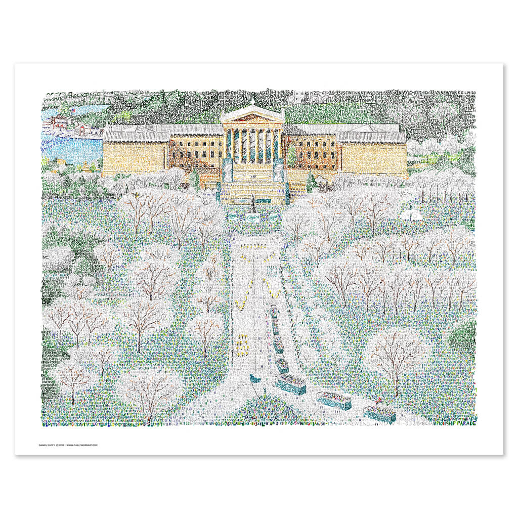Philadelphia Eagles Super Bowl Poster 
