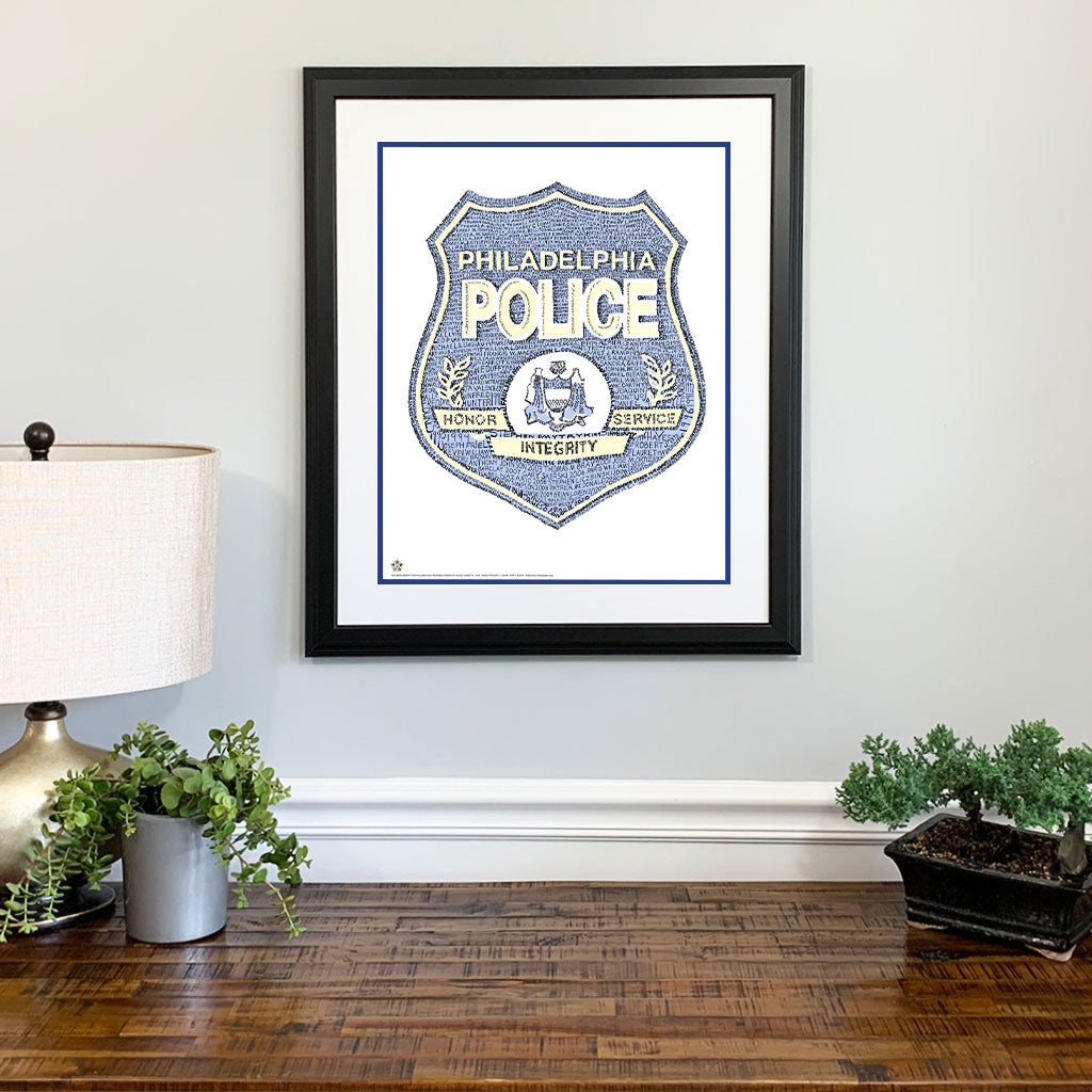 Philadelphia Police Fallen Officers Shield