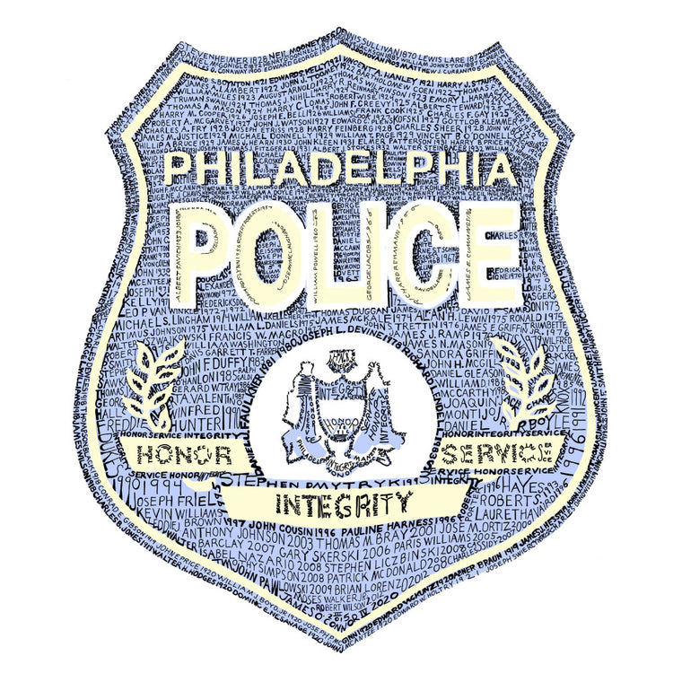 Philadelphia Police Fallen Officers Shield