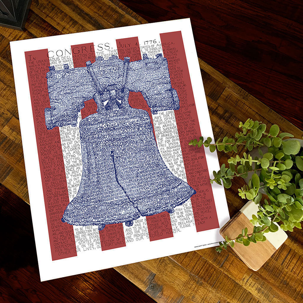 Liberty Bell - Decl. of Independence