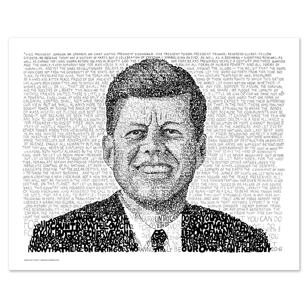 President John F Kennedy Wall Decor