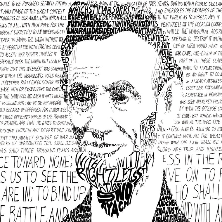 President Abe Lincoln Wall Art Poster