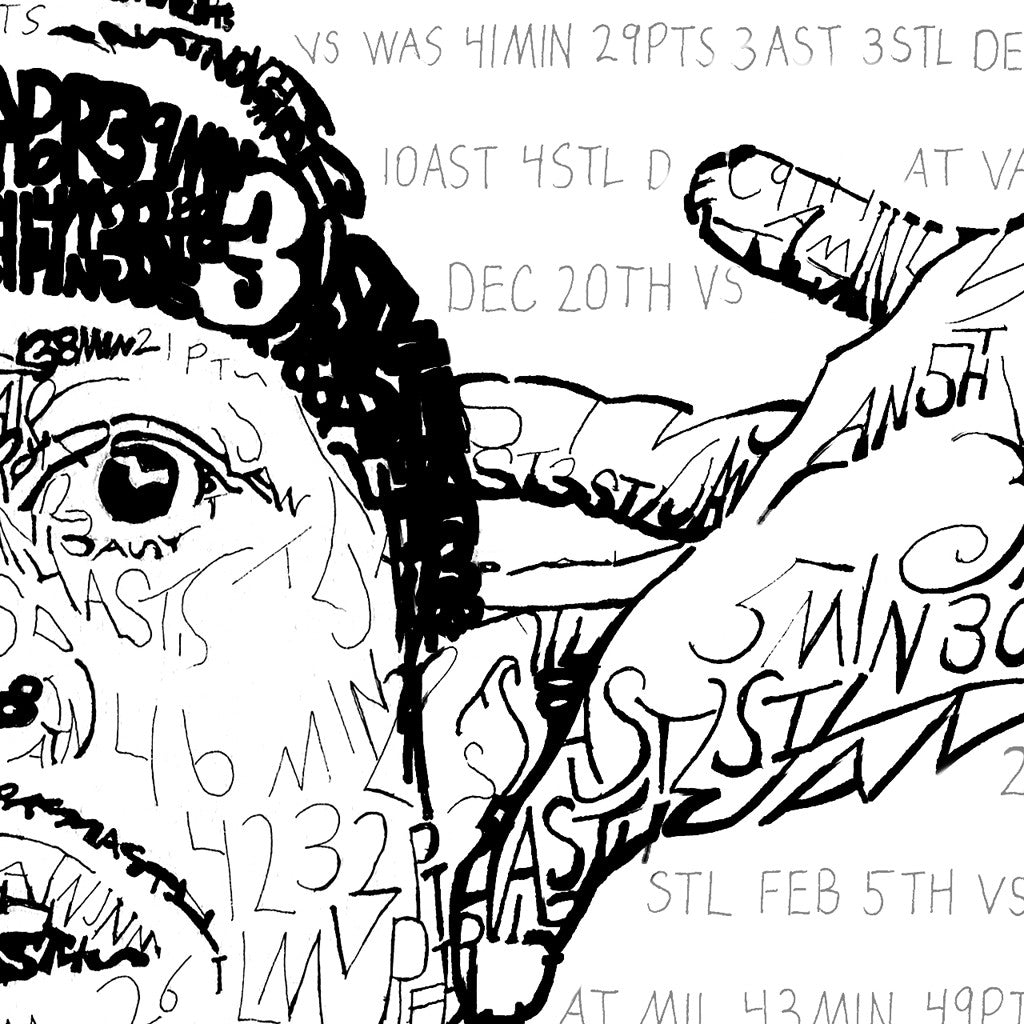 Allen Iverson MVP Wall Decor