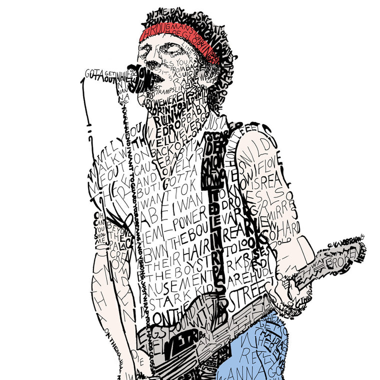 Bruce Springsteen Wall Art Poster