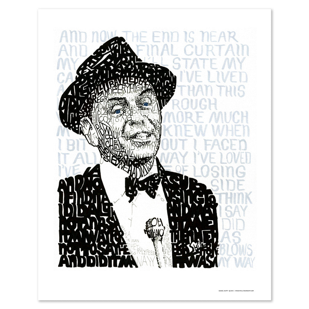 Frank Sinatra My Way Wall Decor Print