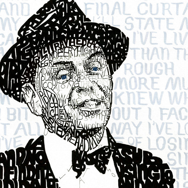 Frank Sinatra My Way Wall Art Poster