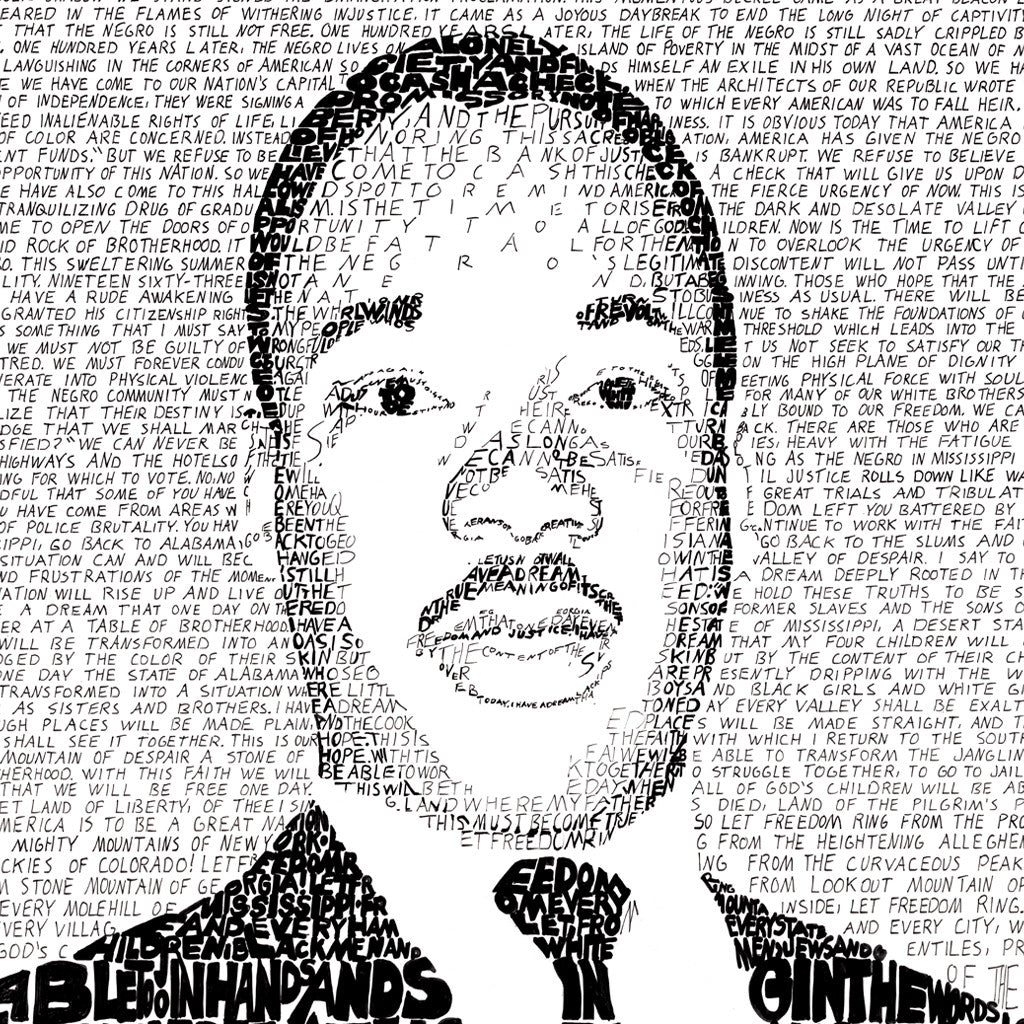 Martin Luther King I Have A Dream Wall Art Poster