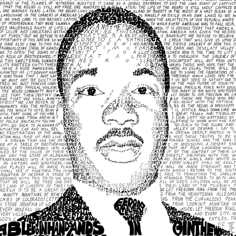 Martin Luther King I Have A Dream Wall Art Poster