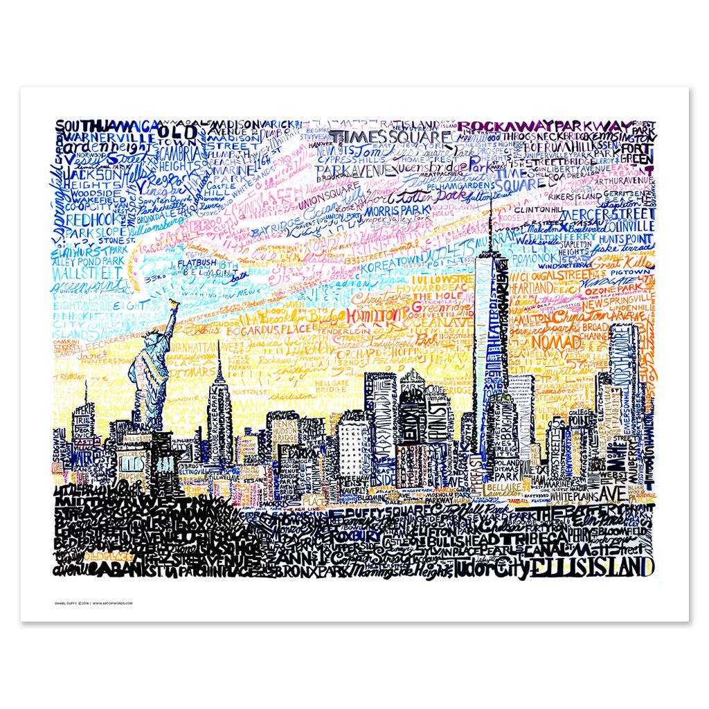 New York City Wall Decor Poster