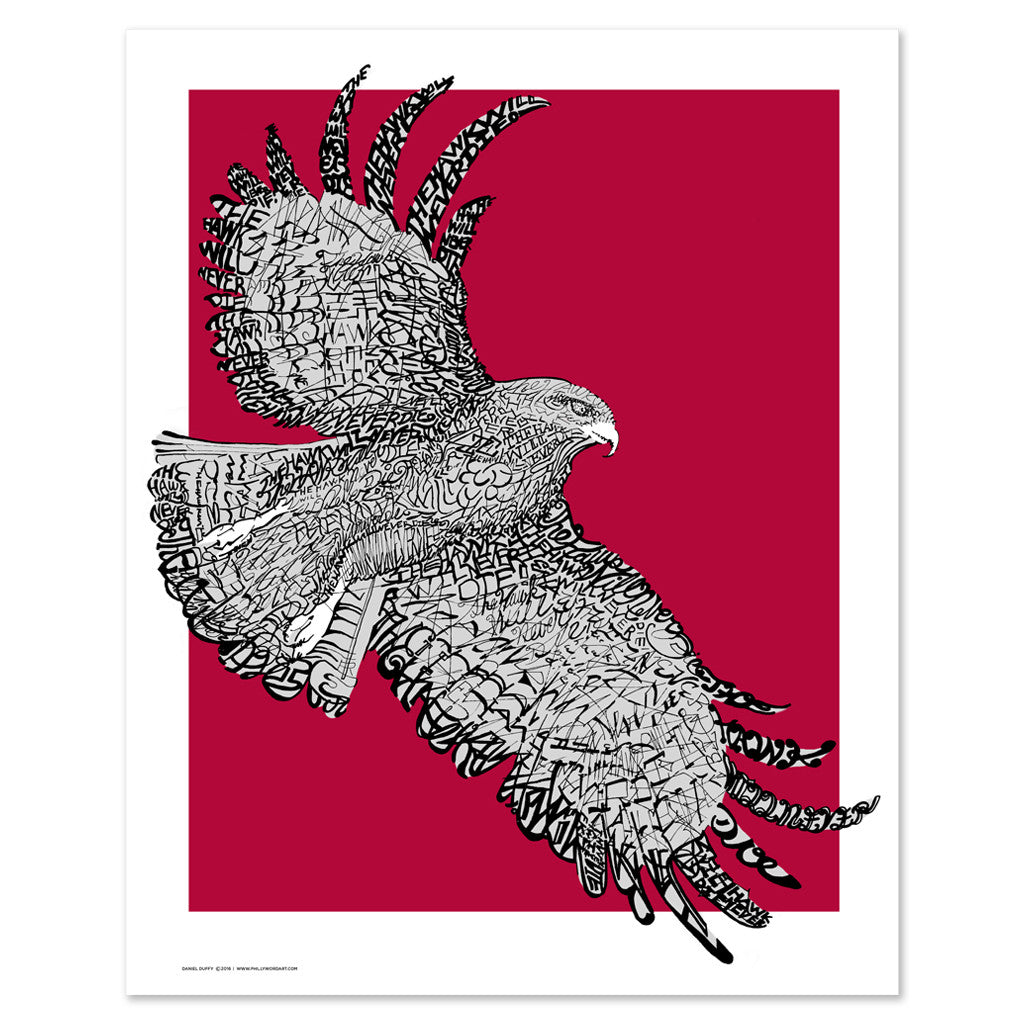 St Joes Hawks Dorm Poster