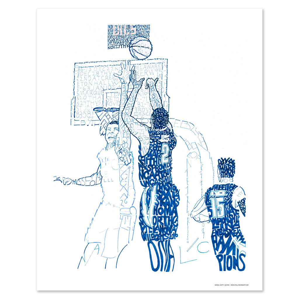 Villanova Wildcats Dorm Poster