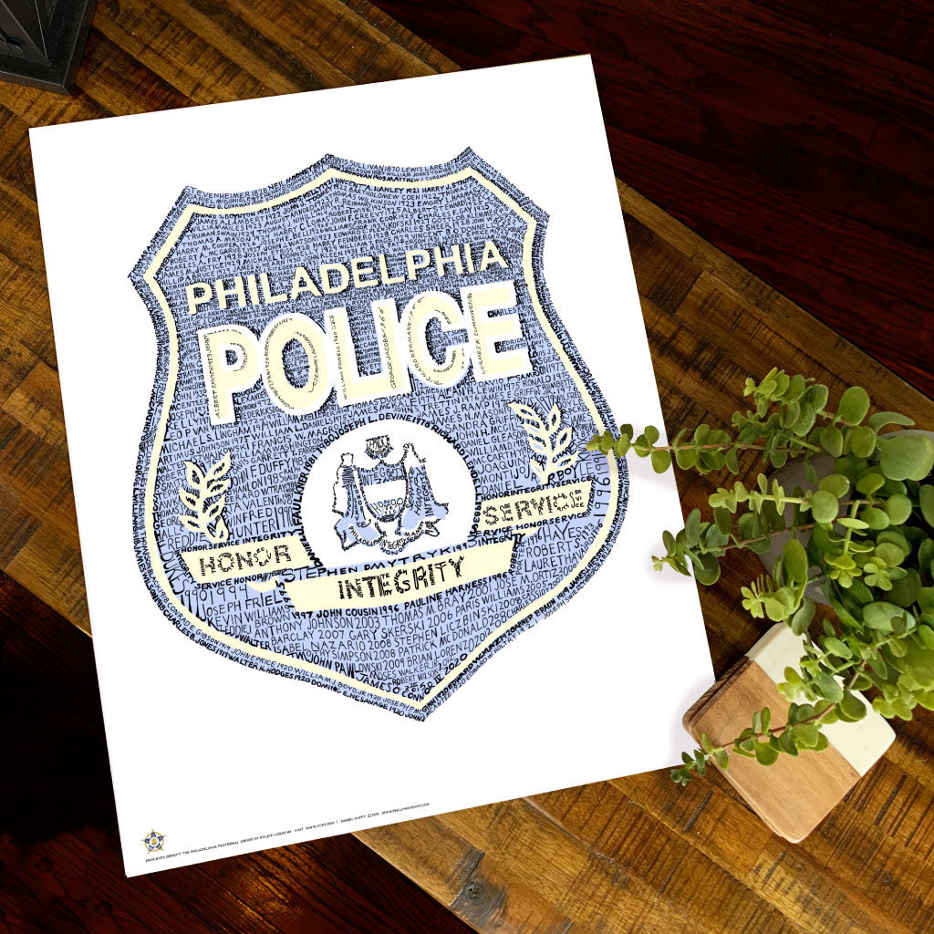 Philadelphia Police Fallen Officers Shield